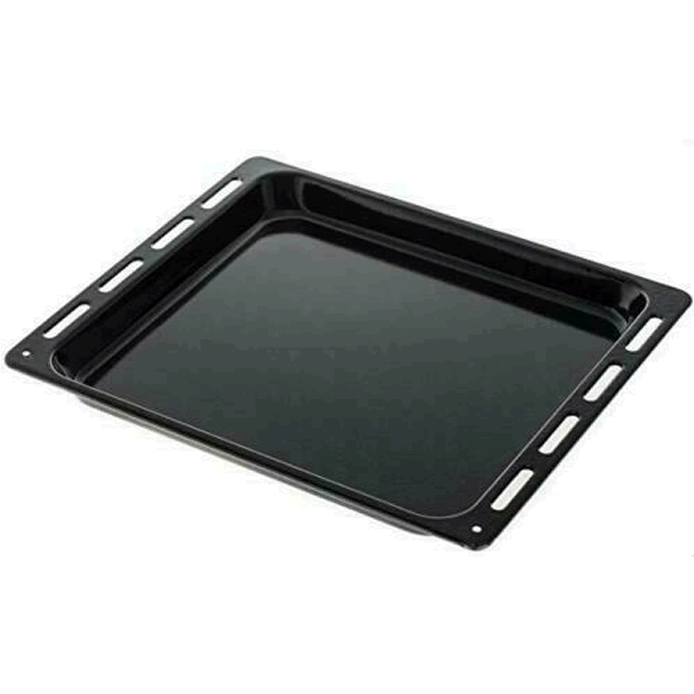 Zanussi Oven Cooker Drip Tray Pan Black Enamelled Genuine Spare Part 